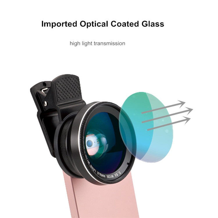 Orsda 4K HD Super 15X Macro Lens for Smartphone Anti-Distortion 0.6X