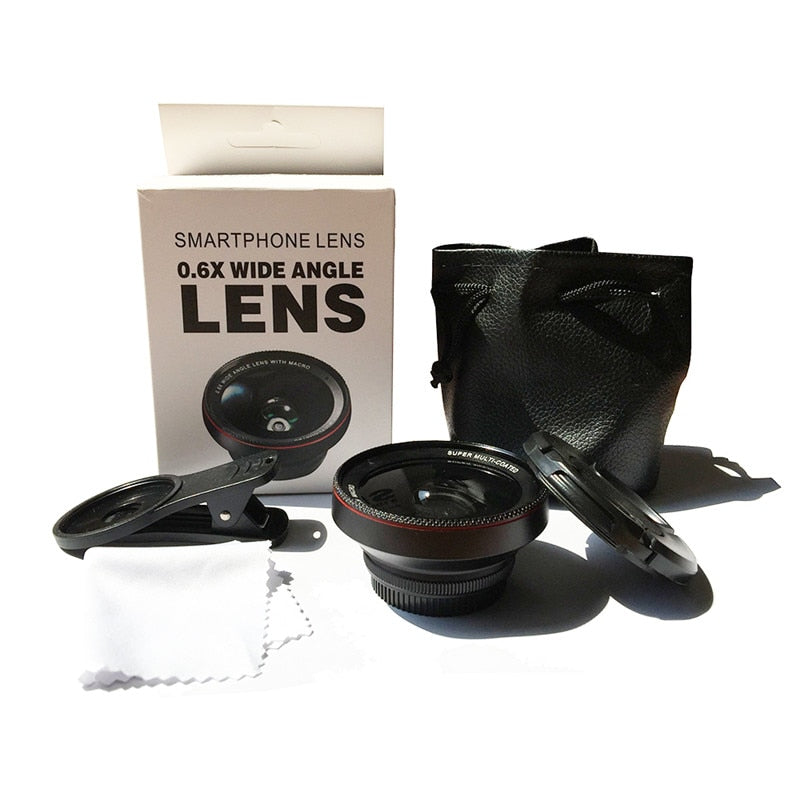Orsda 4K HD Super 15X Macro Lens for Smartphone Anti-Distortion 0.6X