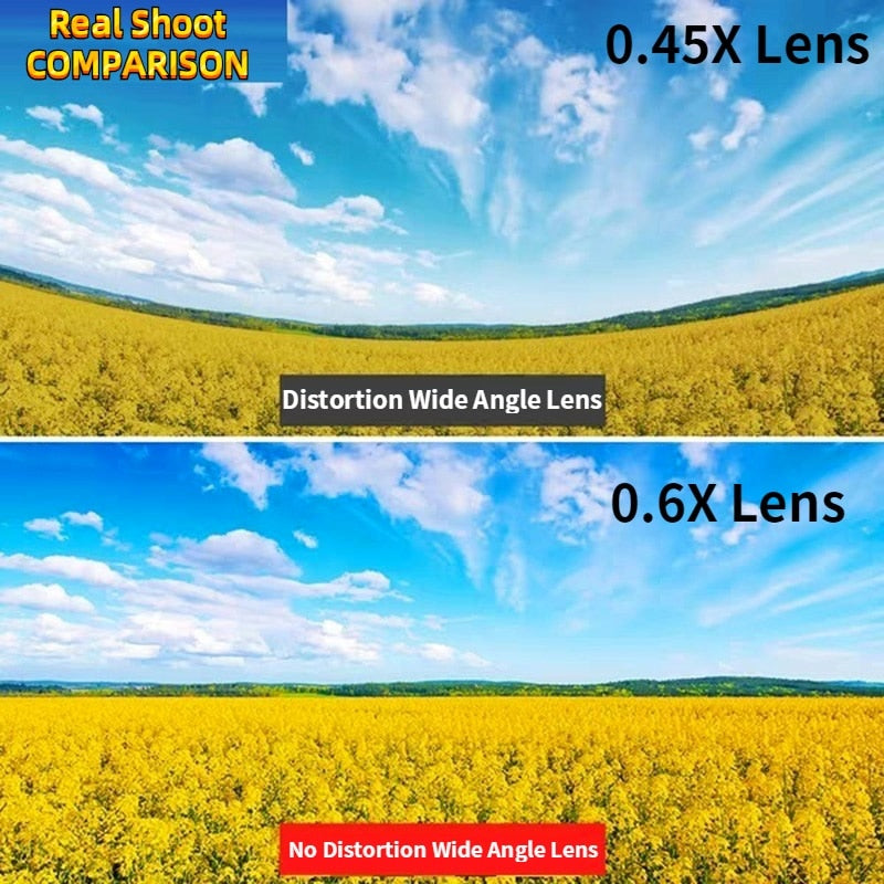 Orsda 4K HD Super 15X Macro Lens for Smartphone Anti-Distortion 0.6X
