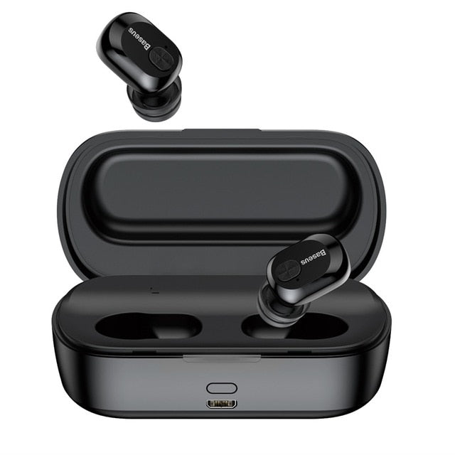 Bluetooth Earphone Wireless Headphone Bluetooth 5.0 Stereo Bass Wireless earphones With HD Microphone For Phone