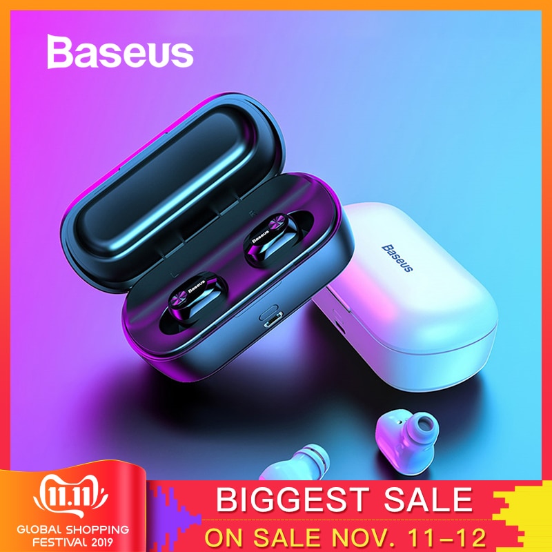 Bluetooth Earphone Wireless Headphone Bluetooth 5.0 Stereo Bass Wireless earphones With HD Microphone For Phone