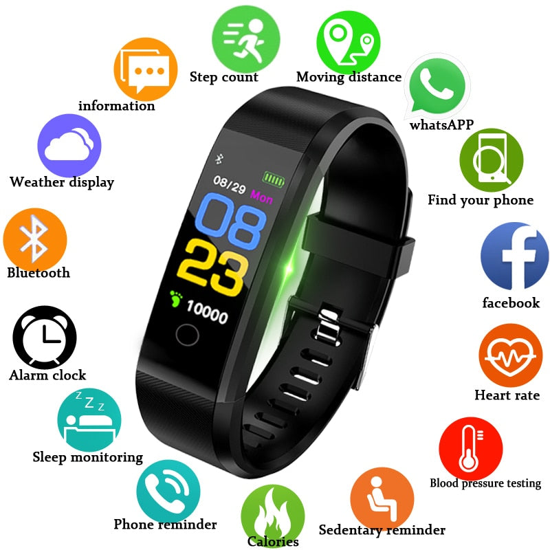 Smart Watch ..... Ideal Hour Integrated Pulse Meter Pulse Counter Measure blood pressure response to contact for men and women