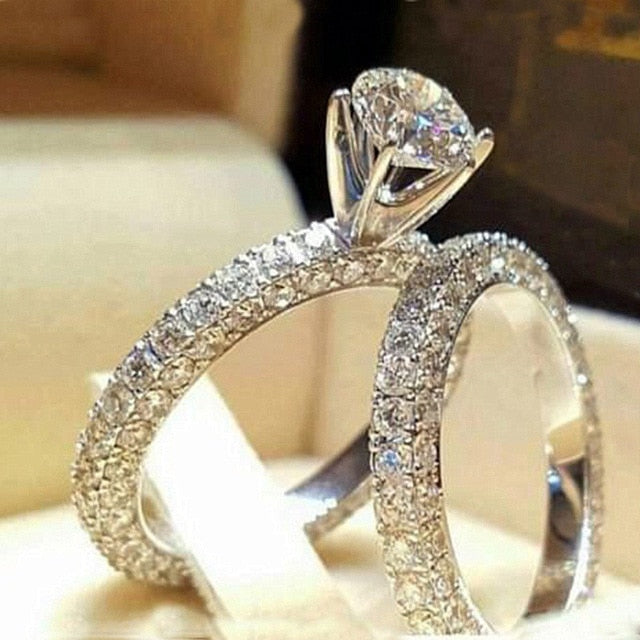 Yobest 2020  Zircon Rings for Women Wedding Engagement