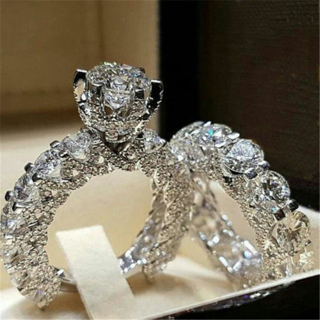 Yobest 2020  Zircon Rings for Women Wedding Engagement