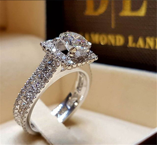 Yobest 2020  Zircon Rings for Women Wedding Engagement
