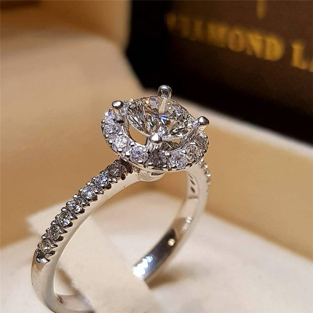 Yobest 2020  Zircon Rings for Women Wedding Engagement