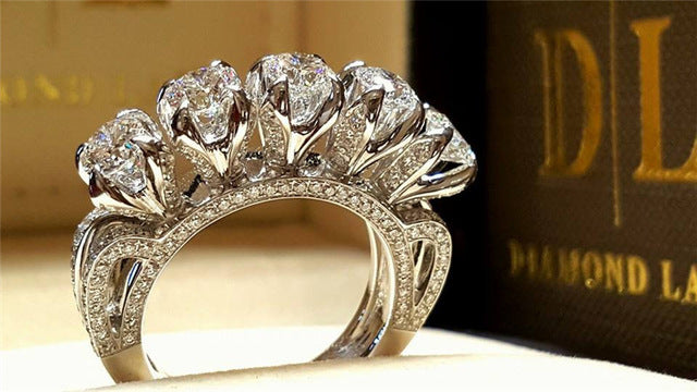 Yobest 2020  Zircon Rings for Women Wedding Engagement