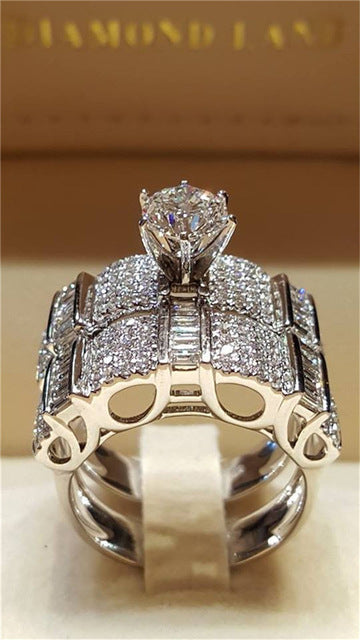 Yobest 2020  Zircon Rings for Women Wedding Engagement