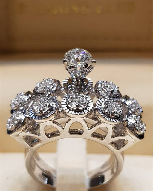 Yobest 2020  Zircon Rings for Women Wedding Engagement