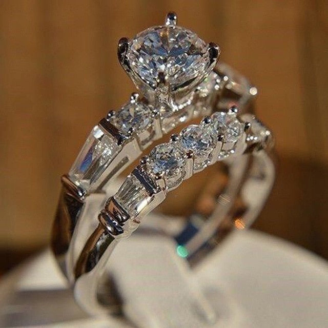 Yobest 2020  Zircon Rings for Women Wedding Engagement