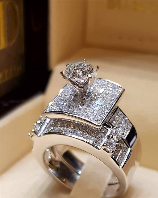 Yobest 2020  Zircon Rings for Women Wedding Engagement